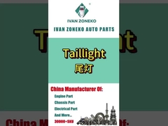 Marca Ivanzoneko - gama completa de faróis traseiros